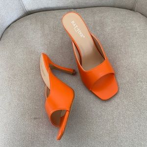 Orange heels